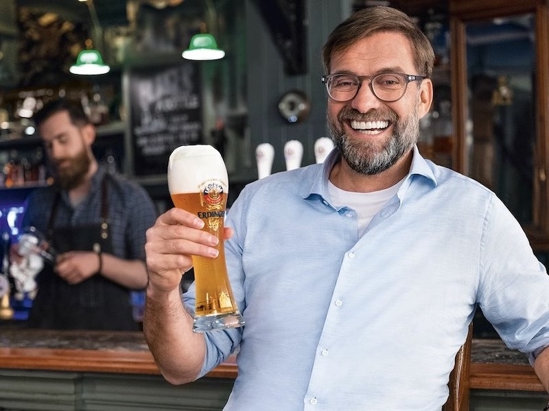 Jurgen Klopp Erdinger Weissbrau Ambassador 2020