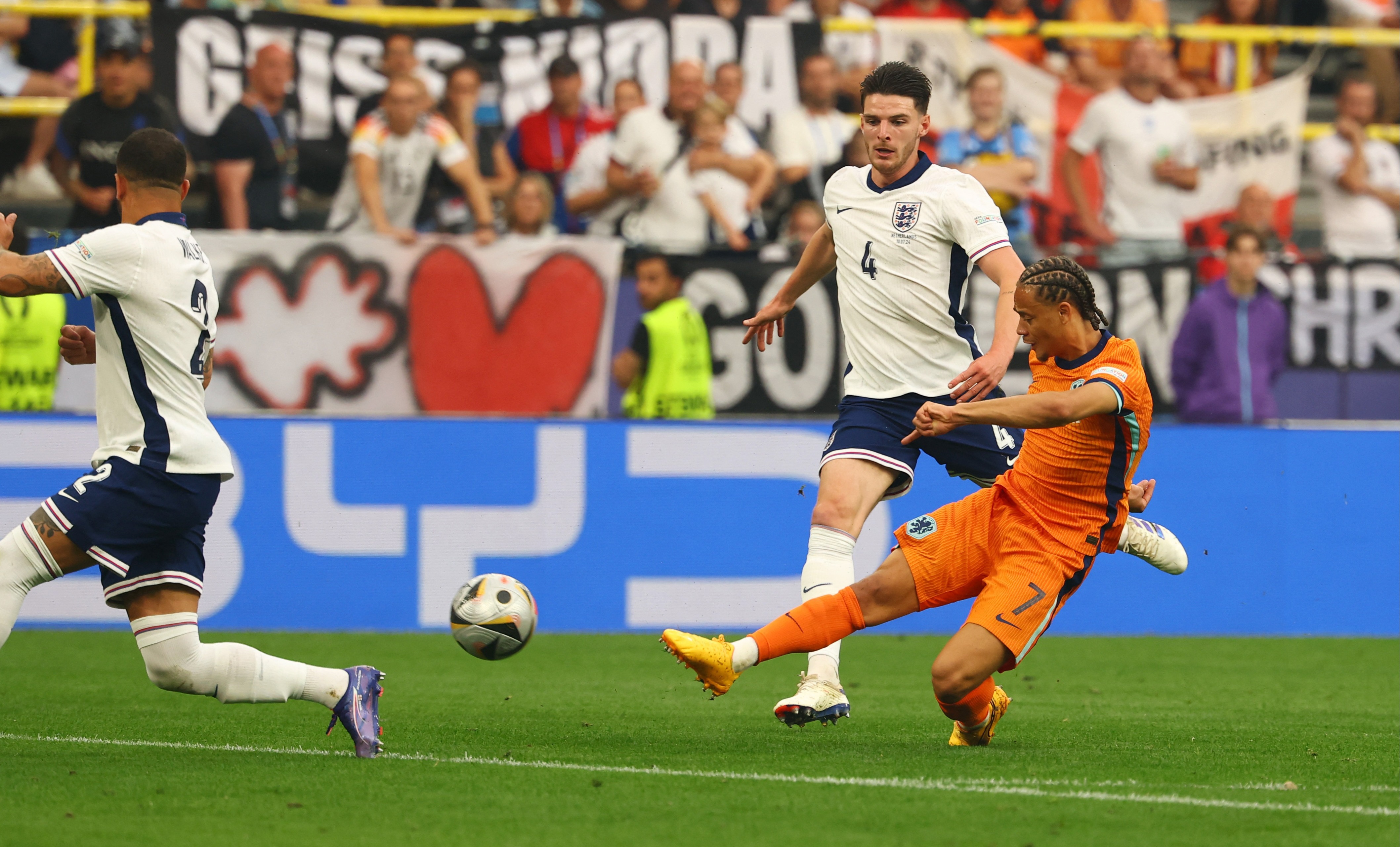 Xavi Simons gave Netherlands the lead with a brilliant strike